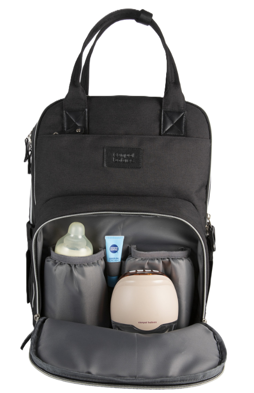 CANPOL BABIES Multifunkčný Prebaľovací batoh čierny kúpite na Najlekaren.eu