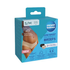 CANPOL BABIES Tehotenské nohavičky nízky pás MumFIT L 2ks