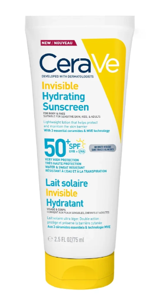 CeraVe Hydratačné opaľovacie mlieko SPF50 75ml