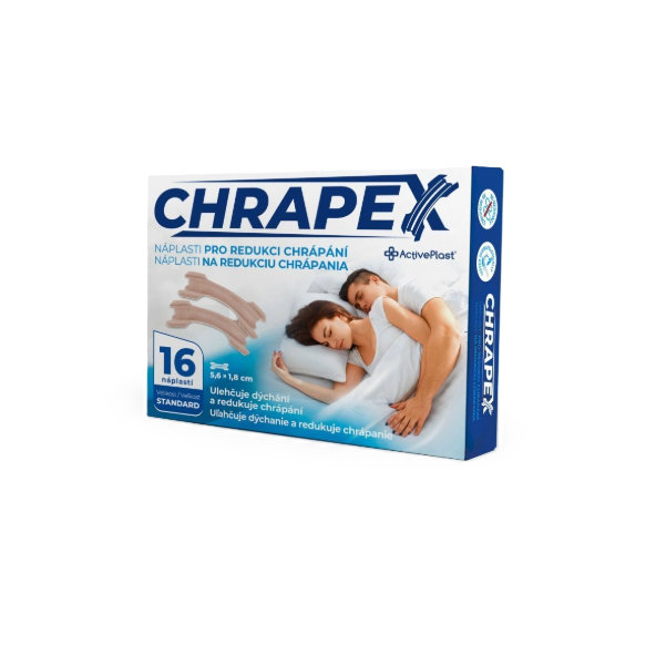CHRAPEX náplasti na redukciu chrápania 16 ks