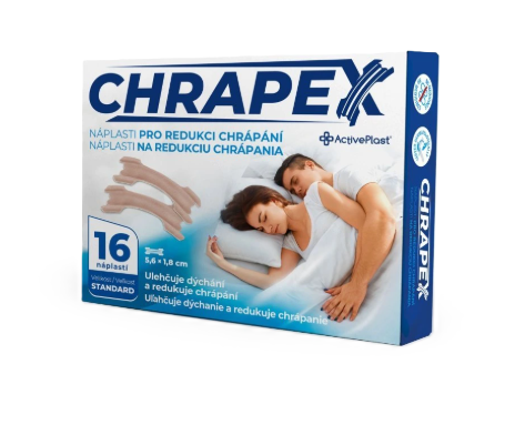 E-shop CHRAPEX náplasti na redukciu chrápania 16 ks