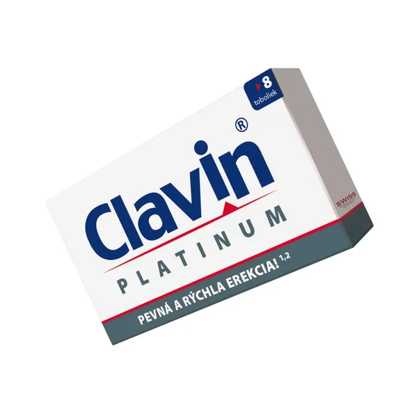 CLAVIN PLATINUM na podporu erekcie 8tbl