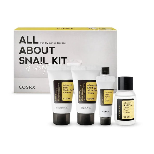 COSRX All About Snail Trial Kit sada so slimačím mucínom 4ks