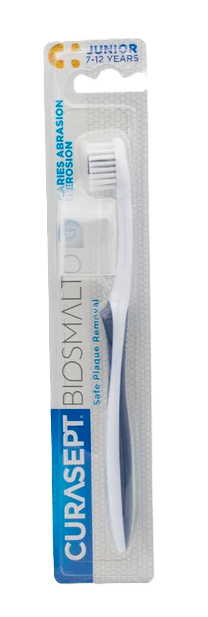 CURASEPT BIOSMALTO JUNIOR zubná kefka 7–12r 1ks