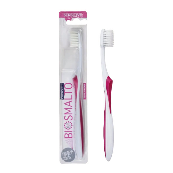 CURASEPT Biosmalto Sensitive zubná kefka 1ks