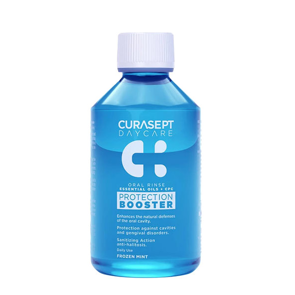 CURASEPT Daycare BOOSTER ústna voda Frozen Mint 250ml