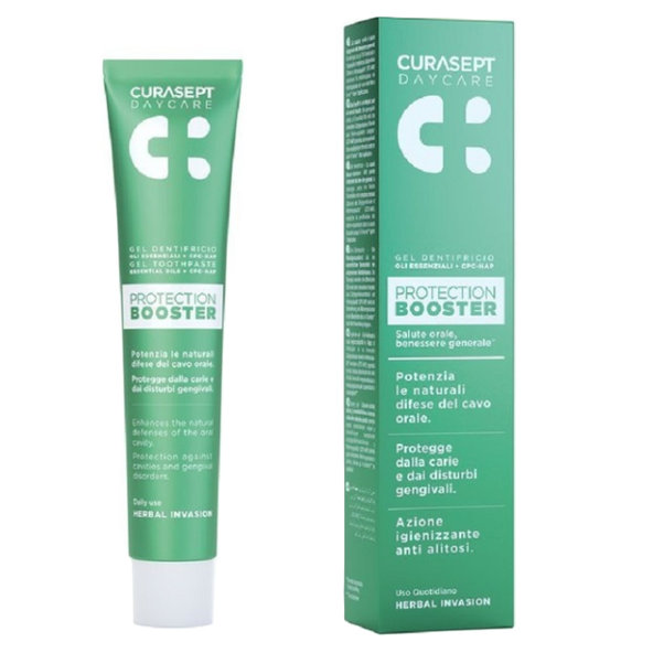 CURASEPT Daycare Booster Herbal zubná pasta 75 ml