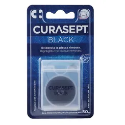 CURASEPT Dentálna páska čierna 50m