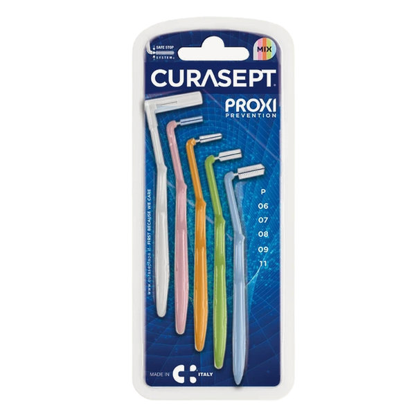 CURASEPT PROXI MIX ANGLE medzizubné kefky 5ks
