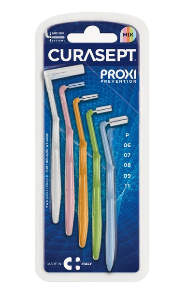 CURASEPT PROXI MIX ANGLE medzizubné kefky 5ks