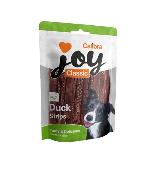 Calibra Joy Dog Classic Duck Strips maškrta pre psov 250 g