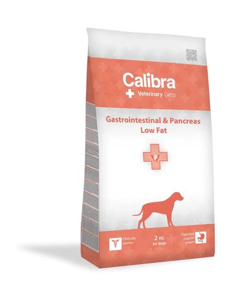 Calibra Vet Diet Dog Gastrointestinal & Pancreas Low Fat granule pre psov 2 kg kúpite na Najlekaren.eu