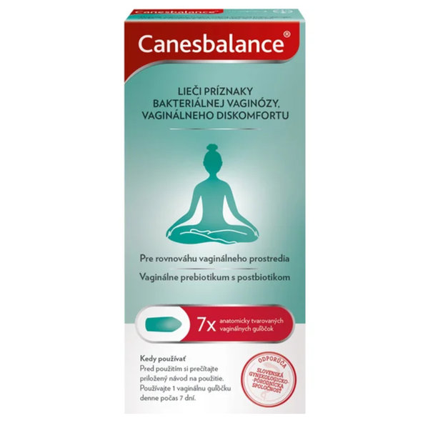 Canesbalance vaginálne gulôčky na príznaky vaginózy 7ks