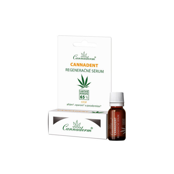 Cannaderm CANNADENT regeneračné sérum na afty a opary 5ml