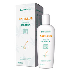 Cannaderm CAPILLUS šampón seborea 150ml