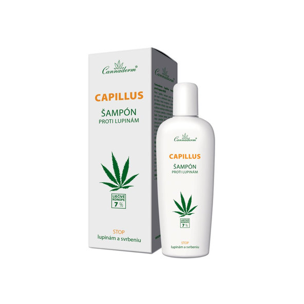 Cannaderm CAPILLUS - šampón proti lupinám 150ml