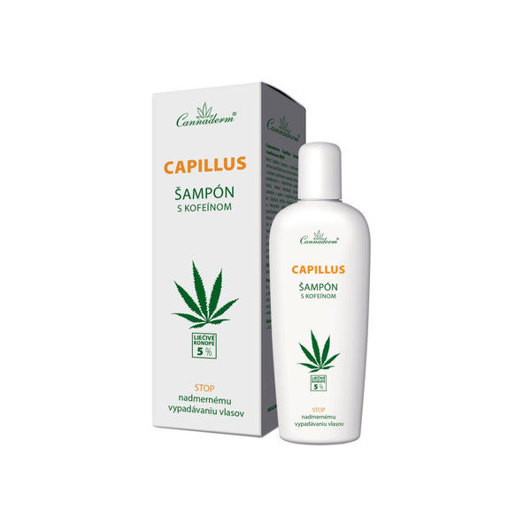 Cannaderm CAPILLUS - šampón s kofeínom 150ml