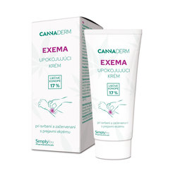 Cannaderm EXEMA upokojujúci krém na ekzém 50g