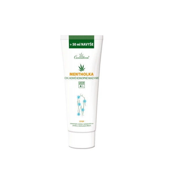 Cannaderm MENTHOLKA EXTRA na svaly a kĺby 150ml