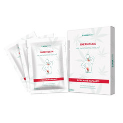 Cannaderm THERMOLKA hrejivá konopná náplasť 3ks