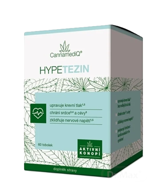 CannamediQ Hypetezin tobolky pre zdravé srdce a cievy 60 cps kúpite na Najlekaren.eu
