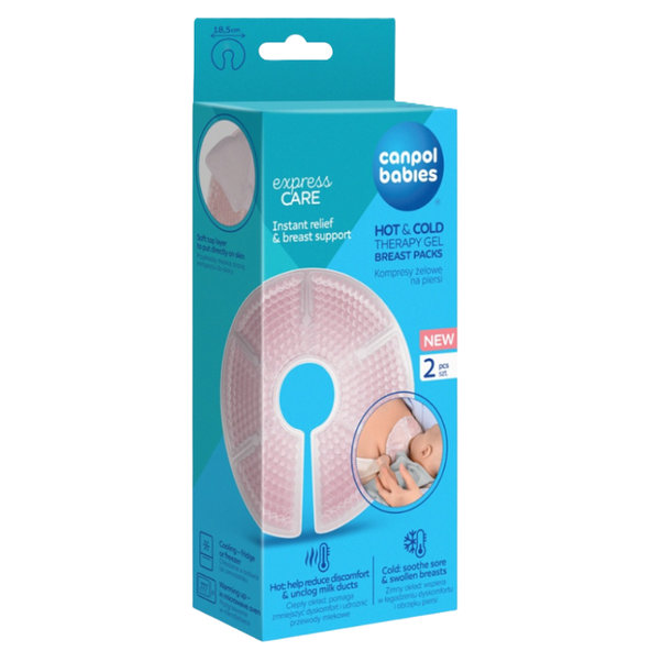 Canpol Babies Gélový obklad na prsníky Hot&Cold 2ks