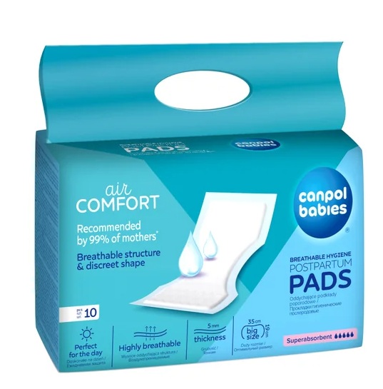 CANPOL BABIES vložky pôrodnícke super absorpčné 10 ks kúpite na Najlekaren.eu