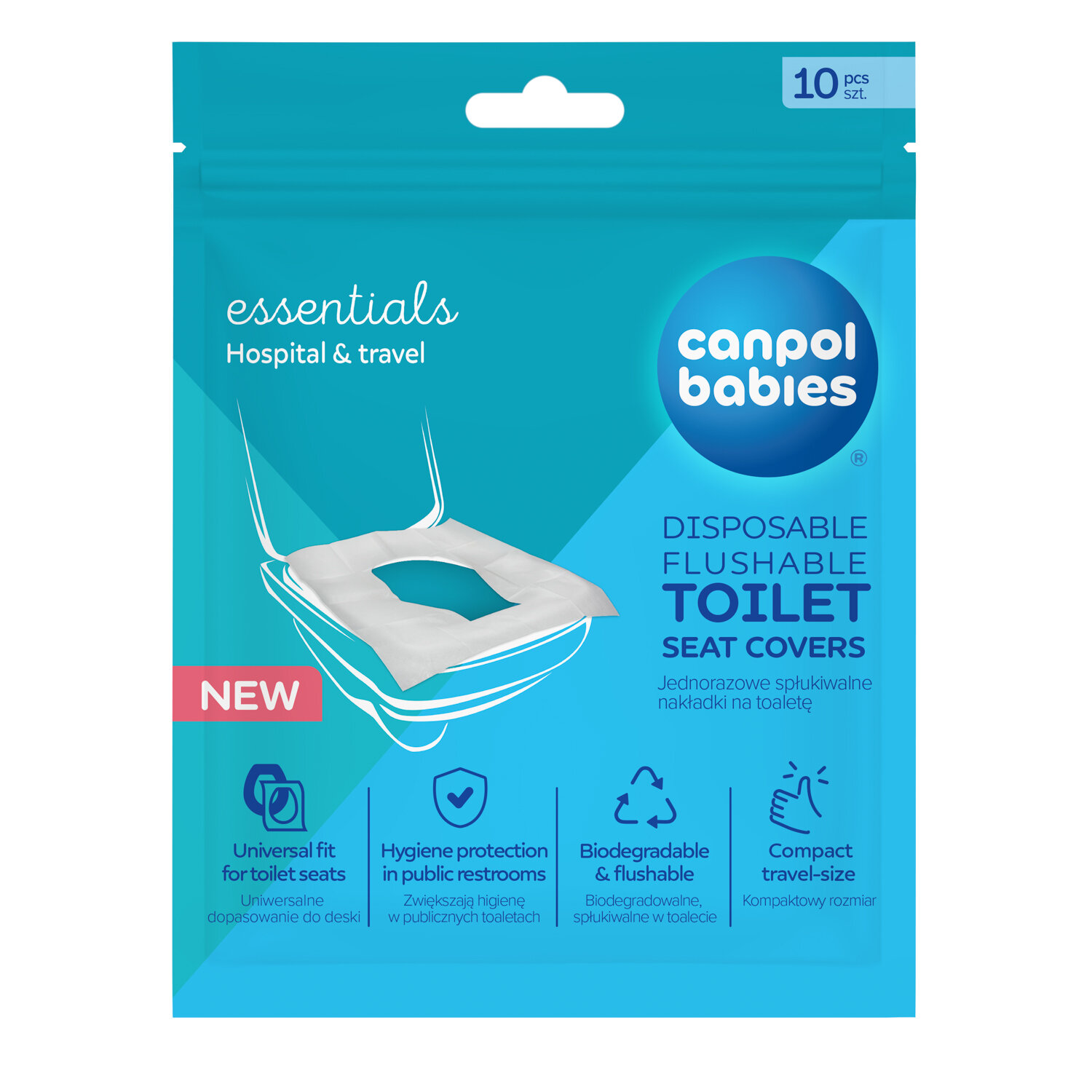 Canpol Babies Jednorazové hygienické podložky na WC 10 ks kúpite na Najlekaren.eu