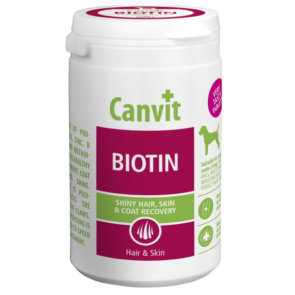 Canvit Biotin pre psov na srsť a pokožku 230 g
