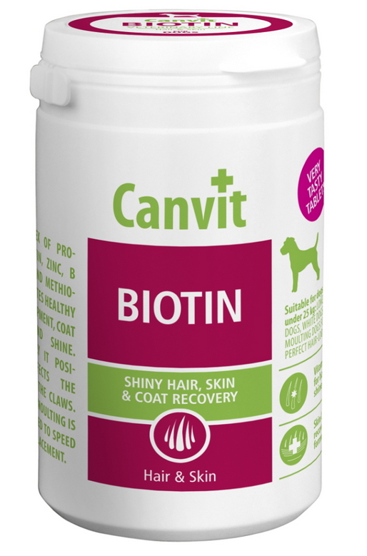 Canvit Biotin pre psov na srsť a pokožku 230 g