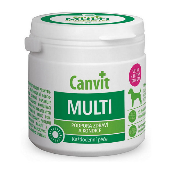 Canvit multi pre podporu zdravia a kondície psov 100 g