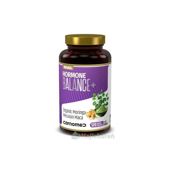 CarnoMed Hormone Balance+ pre ženy v menopauze 120cps