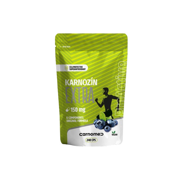 CarnoMed Karnozín Extra 150 mg Ecopack 240 kapsúl