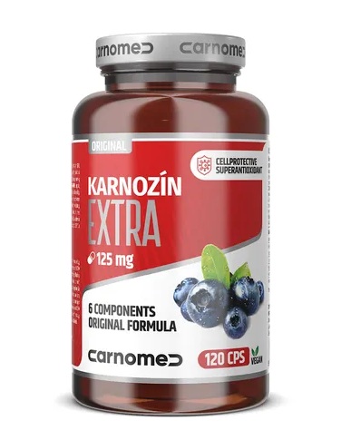 CarnoMed Karnozín Extra 120 kapsúl