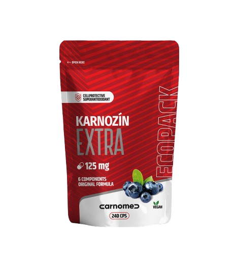 CarnoMed Karnozín Extra 125 mg Ecopack 240 kapsúl kúpite na Najlekaren.eu