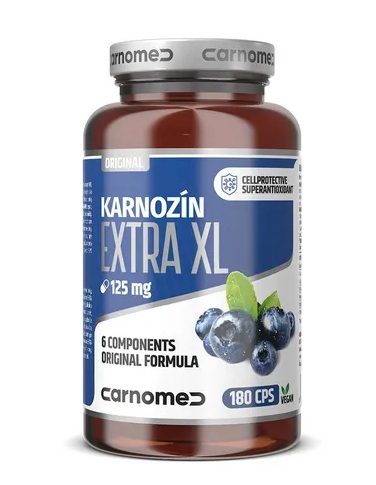 CARNOMED Karnozín extra XL 180 kapsúl kúpite na Najlekaren.eu