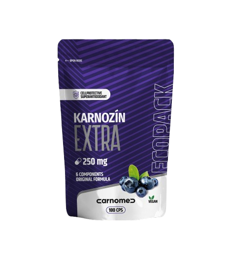 CarnoMed Karnozín Extra 250 mg Ecopack 180 kapsúl kúpite na Najlekaren.eu