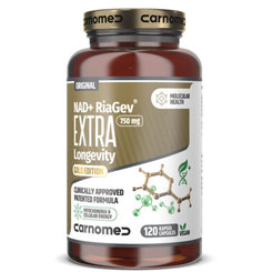 CarnoMed NAD+ RiaGev EXTRA Longevity 120mg
