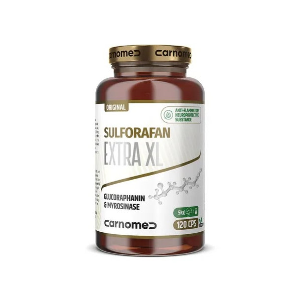 CarnoMed Sulforafan Extra XL aktívna ochrana buniek 120 kapsúl