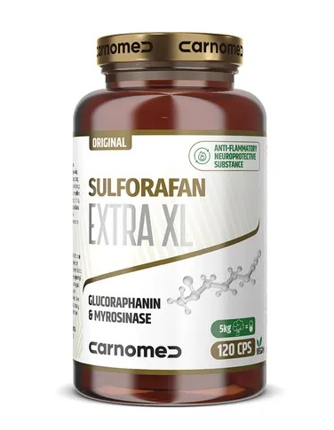 CarnoMed Sulforafan Extra XL aktívna ochrana buniek 120 kapsúl