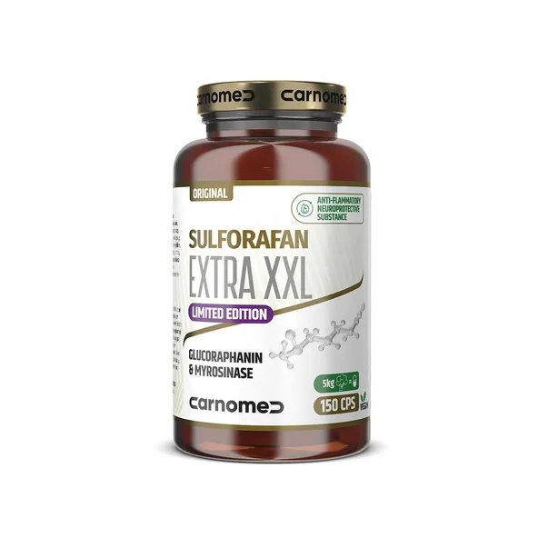 CarnoMed Sulforafan Extra XXL aktívna ochrana buniek 150 kapsúl