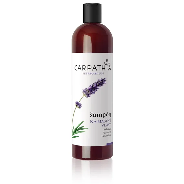 Carpathia Herbarium šampón na mastné vlasy 350 ml