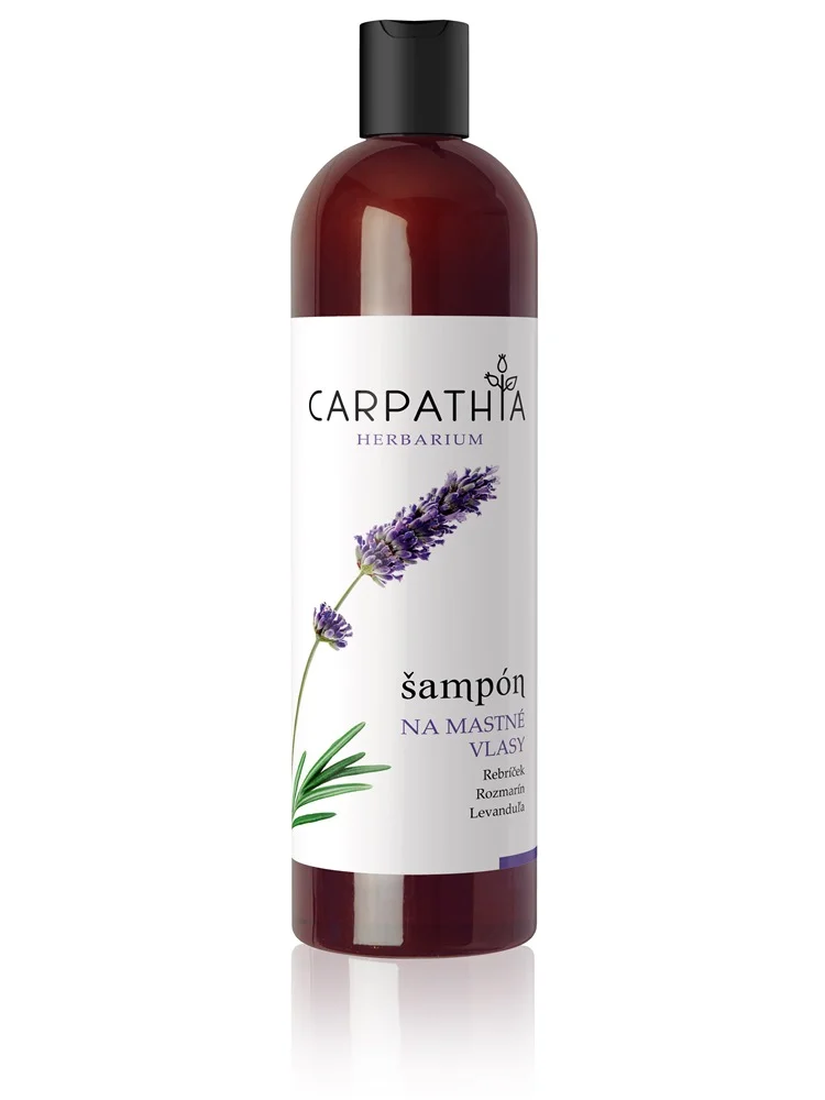 Carpathia Herbarium šampón na mastné vlasy 350 ml