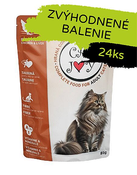 Cat Joy kapsička Chicken 24 x 85 g