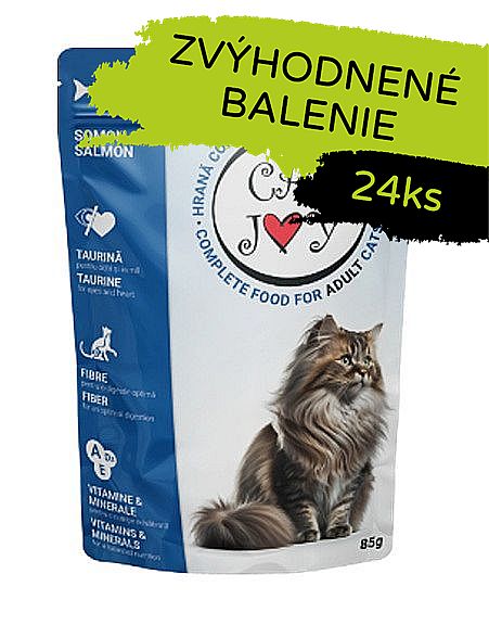 Cat Joy kapsička Salmon 24 x 85 g