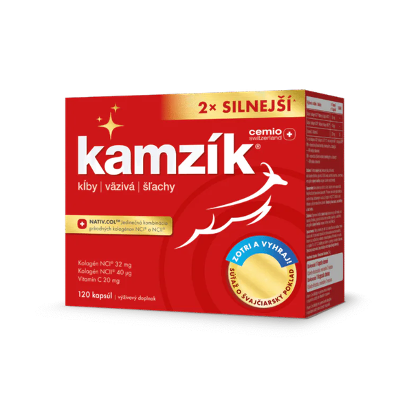 Cemio Kamzík Darček 2x silnejší + súťaž 120 kapsúl