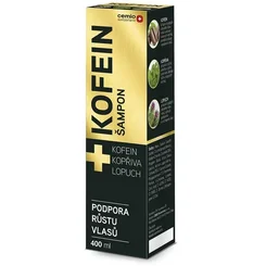 Cemio Kofein šampón podpora rastu vlasov 400 ml