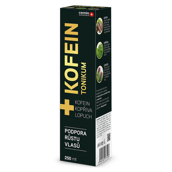Cemio Kofein tonikum podpora rastu vlasov 250 ml