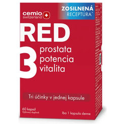 Cemio RED3 prostata potencia vitalita 60 kapsúl