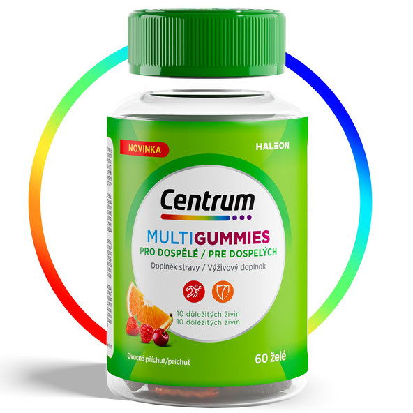Centrum MultiGUMMIES PRE DOSPELÝCH 60ks